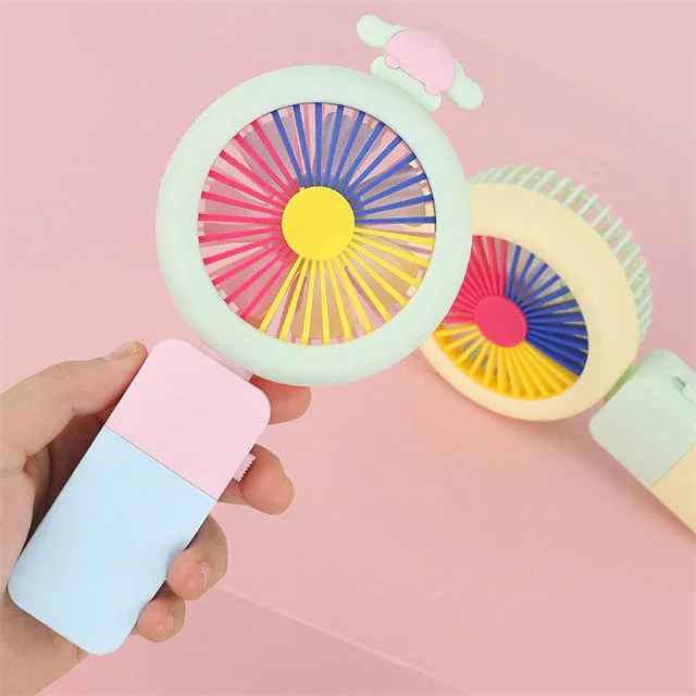 Premium 3 IN 1 Mini Fan With Mobile Stand