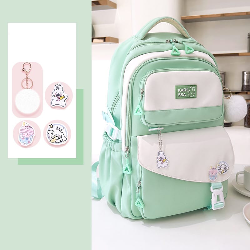 Premium Kids School Backpack (Green)